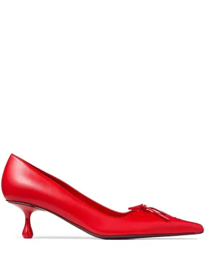 Jimmy Choo 50mm Scarlett Pumps In Red