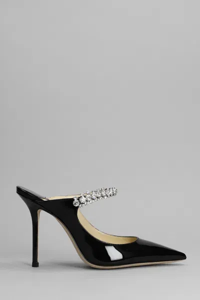 Jimmy Choo Bing Pumps In Black Patent Leather