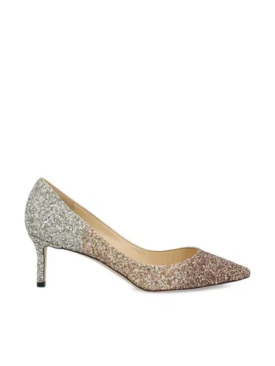 Jimmy Choo Heeled Shoes In Metallic