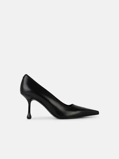 Jimmy Choo 'ixia' Black Leather Pumps