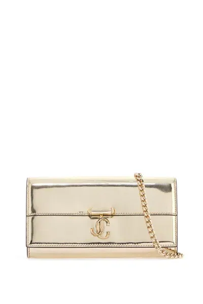 Jimmy Choo Mini Crossbody Handbag In Silver