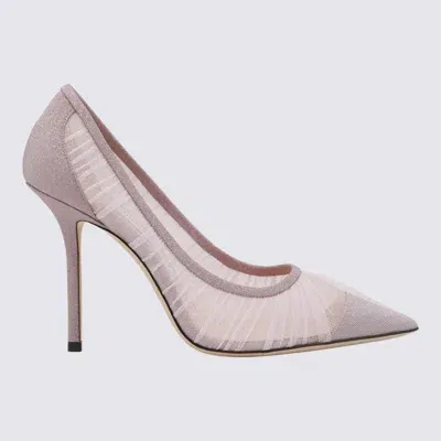 Jimmy Choo Rose Love 100 Pumps In Rose/rose