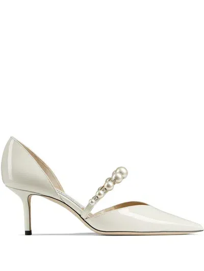 Jimmy Choo Aurelie Pumps 65mm In White