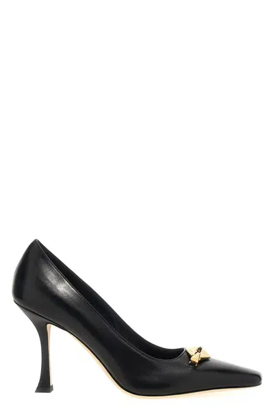 Jimmy Choo Ryker 90mm Leather Pumps In Schwarz