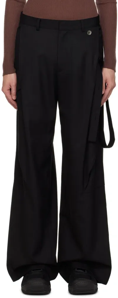 Jiyongkim Black Tailored Trousers