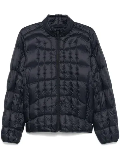 J.lal Beam Puffer Jacket In Blue037 - Obsidian Blue