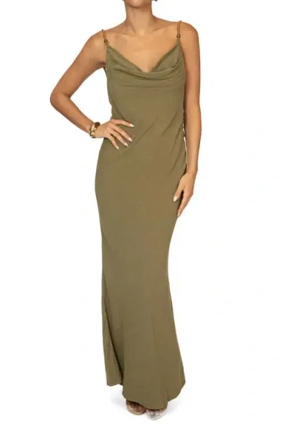 Jluxlabel Getaway Sleeveless Maxi Dress In Green