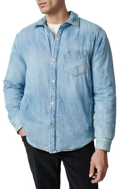 Joe's Raf Denim Shirt Jacket In Puff Indigo