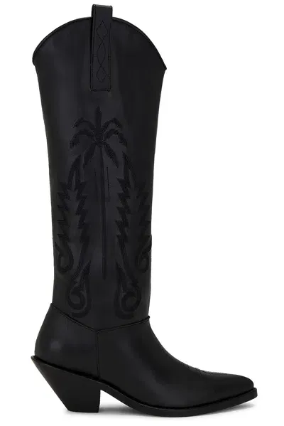 Johanna Ortiz Black Journey To The East Leather Boots