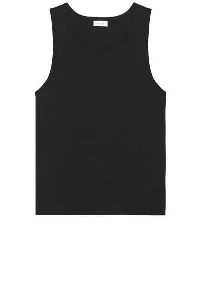 John Elliott Soft Jersey Tank Top In Black