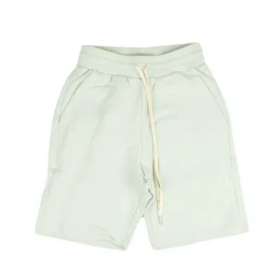 John Elliott Green Crimson Shorts In Yellow