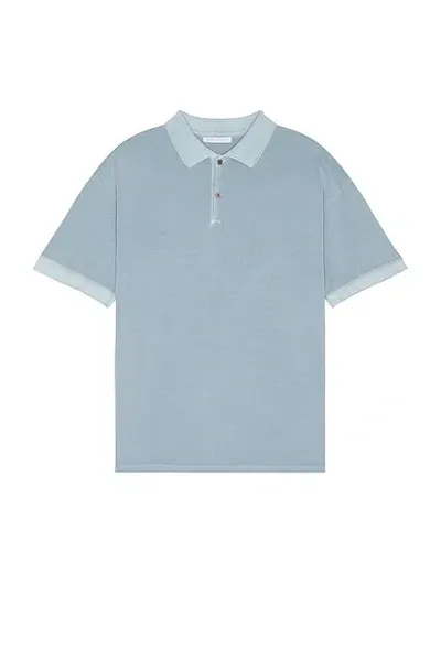 John Elliott Dinghy Polo In Washed Sky