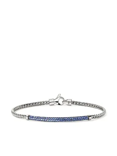 John Hardy Jh Essential Sapphire Bracelet In Silver