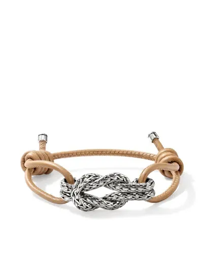 John Hardy Love Knot Bracelet In Silver