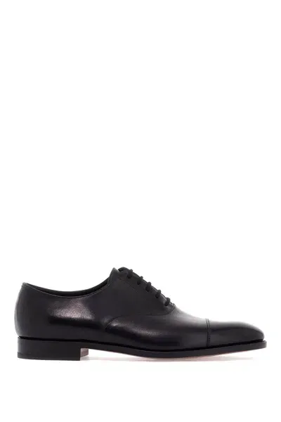 John Lobb City Ii Lace-up Shoes In Black