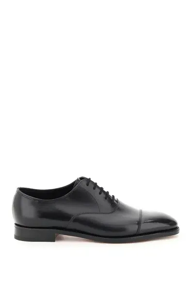 John Lobb City Ii Oxford Lace In Black