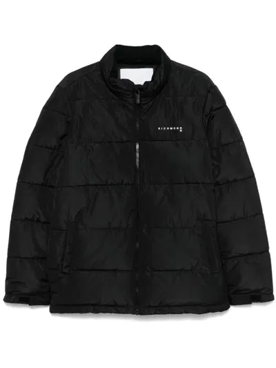 John Richmond Padded Jacket In Black