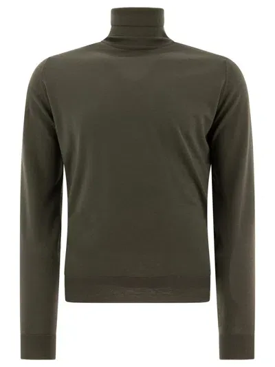 John Smedley Cherwell Knitwear Green