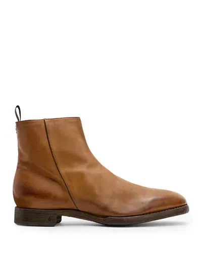 John Varvatos Regent Ankle Boot In Clay Brown