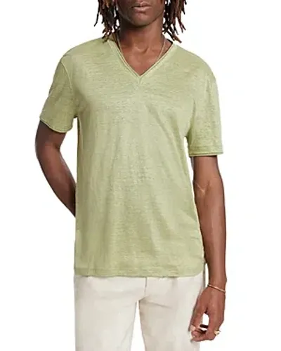 John Varvatos Slim Fit Wooster Short Sleeve Tee In Pistachio