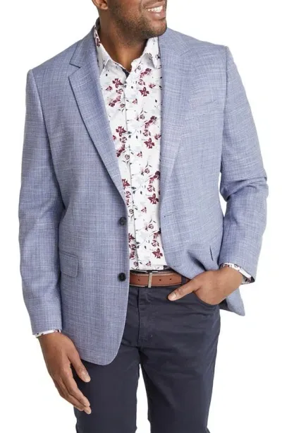 Johnny Bigg Colin Textured Stretch Sport Coat In Blue