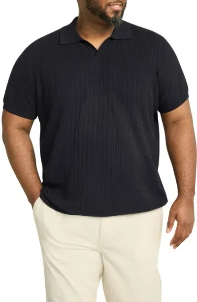 Johnny Bigg Felix Johnny Collar Polo In Navy