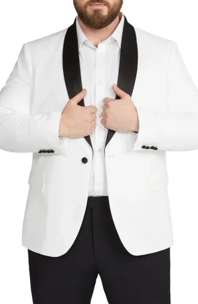 Johnny Bigg Pierce Tuxedo Suit Jacket In Ivory