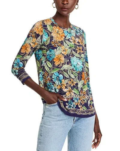 Johnny Was The Janie Favorite Printed Top In Lona Scarf Print