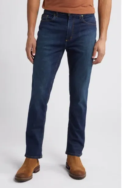 Johnston & Murphy Bootcut Jeans In Medium Wash