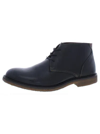 Johnston & Murphy Copeland Mens Lace-up Ankle Chukka Boots In Blue