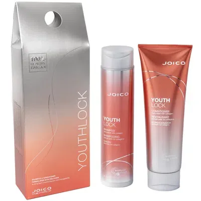 Joico Youthlock With Collagen Healthy Hair Joi Gift Set - Shampoo And Conditioner In White