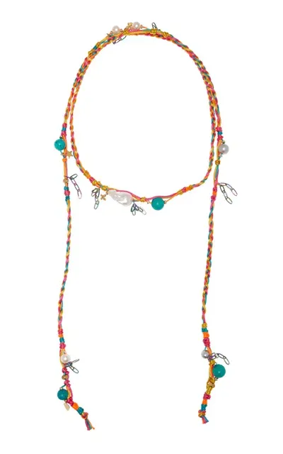 Joie Digiovanni Santorini Stainless Steel Multi-stone Necklace