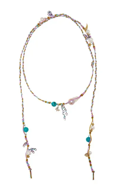 Joie Digiovanni Spring Water 18k Gold Multi-stone Necklace