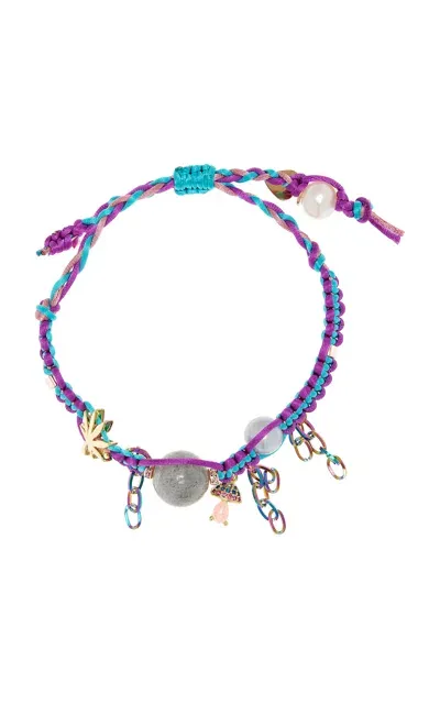 Joie Digiovanni Trippy Barbie Stainless Steel Multi-stone Bracelet