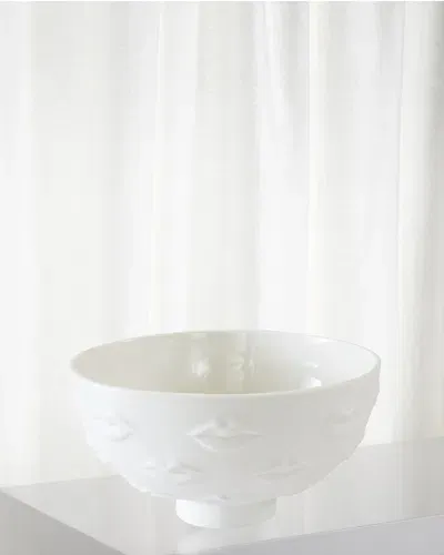 Jonathan Adler Gala Lips White Bowl