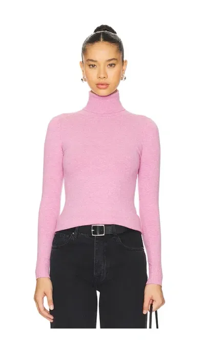 Joostricot Long Sleeve Turtleneck In Purple