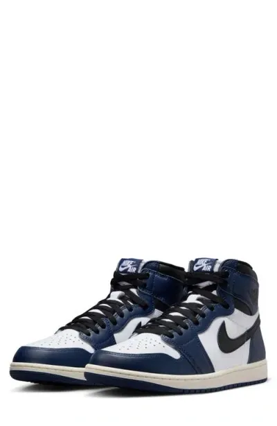 Jordan Air  1 Retro High Top Sneaker In Blue