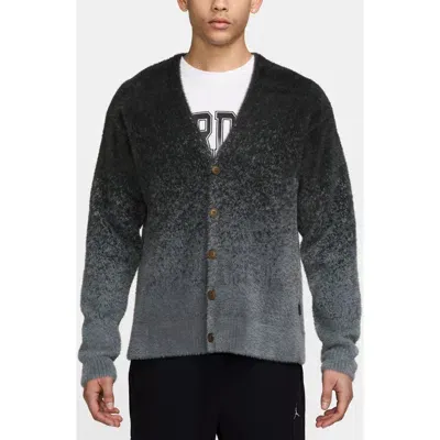 Jordan Men's Air  Cardigan In Grey