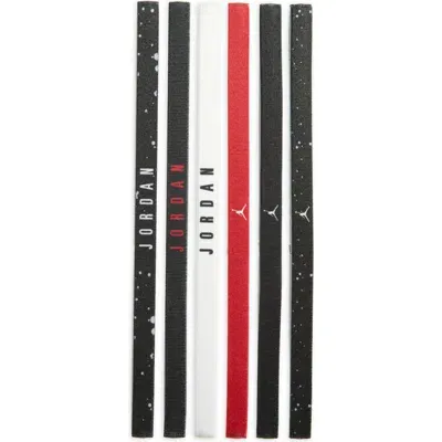 Jordan Elastic Hairbands (6-pack) In Multicolor