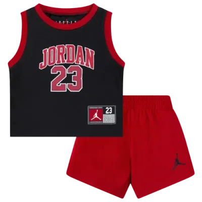 Jordan Boys Infant   23 Jersey Set In Black/red