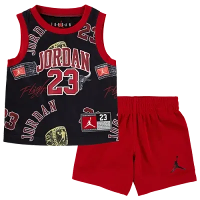 Jordan Boys Infant   23 Printed Jersey Set In White/black