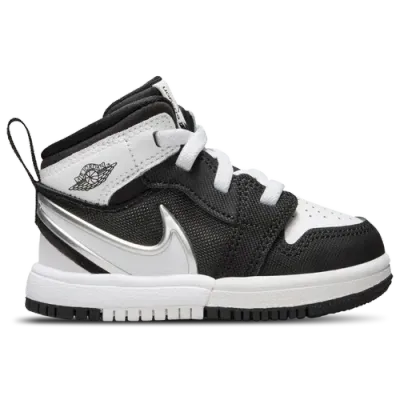 Jordan Boys   Aj 1 Easyon Mid In White/black