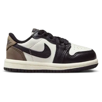 Jordan Boys   Aj1 Retro Low Og In White/black/palomino