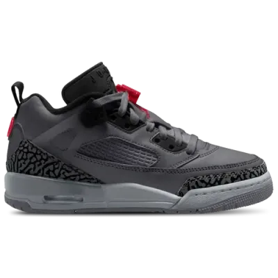 Jordan Boys   Spizike Low In Black/grey/red