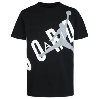 Jordan Boys   Throwback T-shirt In White/black