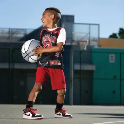 Jordan Boys Preschool   23 Printed Jersey Set In Gym Red/black