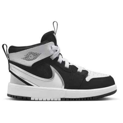 Jordan Boys Preschool   Aj 1 Easyon Mid In White/black