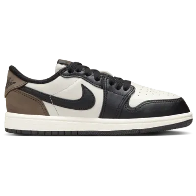 Jordan Boys Preschool   Retro 1 Low Og In White/black/palomino