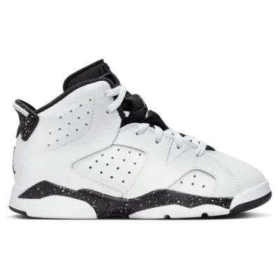 Jordan Boys Preschool   Retro 6 In White/black