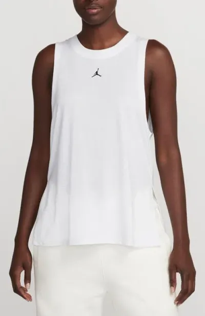 Jordan Dri-fit Diamond Tank Top In Grey